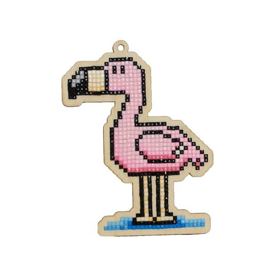 Crafting Spark Flamingo Ornament Diamond Painting Kit